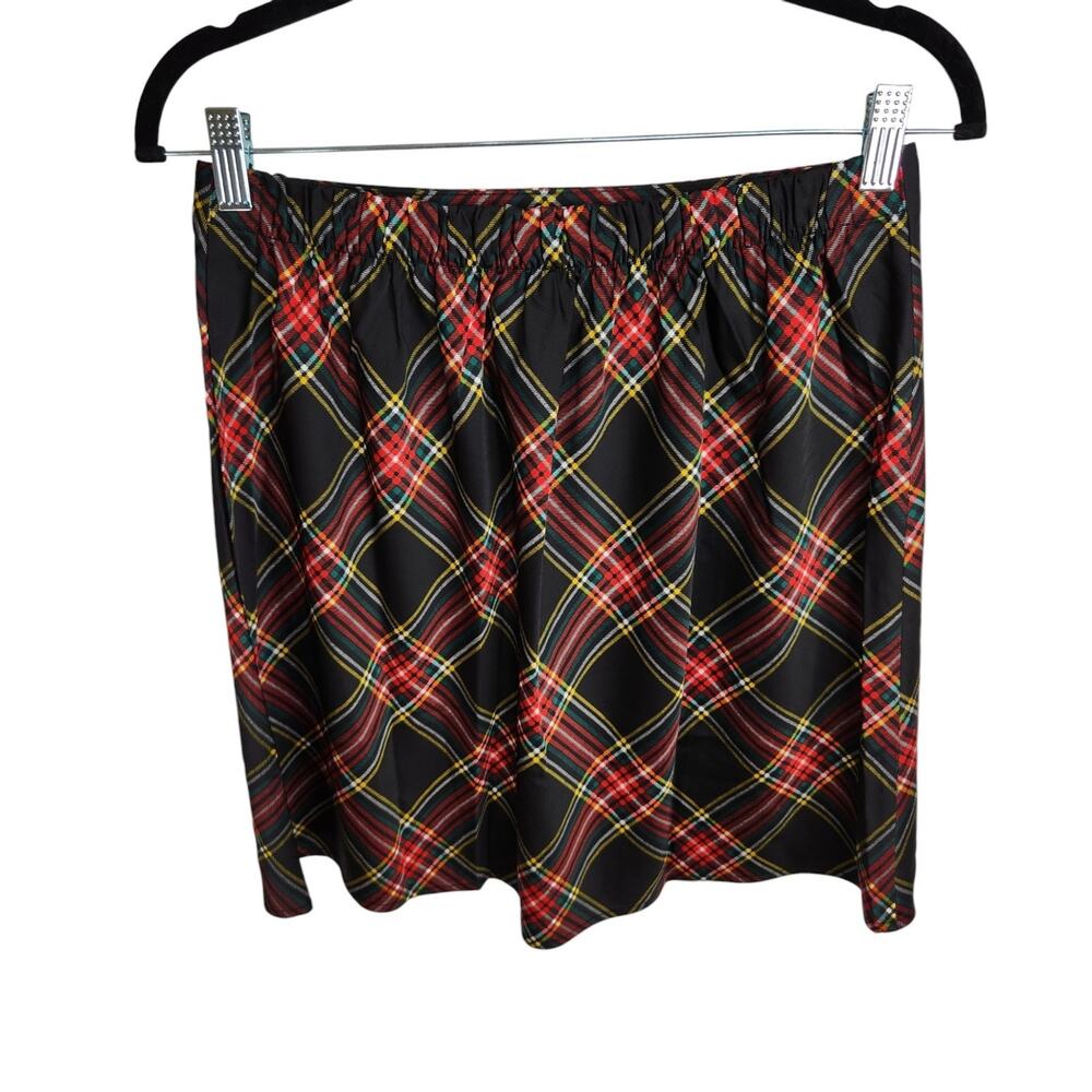 J.Crew Womens Tartan Mini Bias Slip Skirt Size 6 Plaid Preppy Academia Old Money - Picture 4 of 9